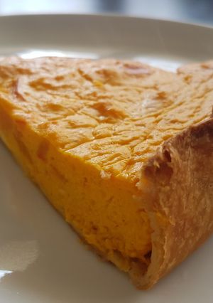 Une photo de Tarte potimarron et tomme de Savoie