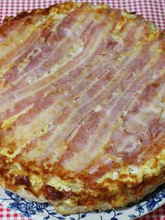 Una foto de Tarta tatín salada deliciosa