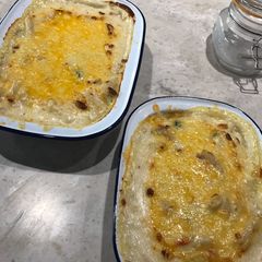 A picture of Pasta bake.