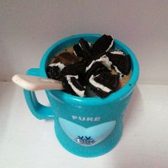 A picture of Oreo milky mocha drink.