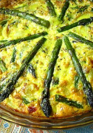 A picture of Asparagus Frittata.