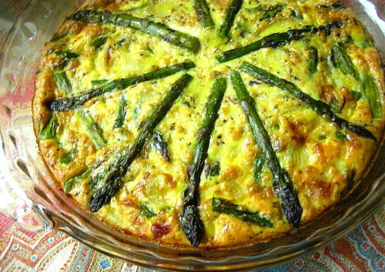 Recipe of Award-winning Asparagus Frittata | Simple Recipe For One