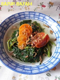 Foto resep Sayur Bayam