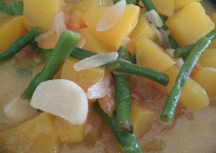 Resep Lodeh labu kuning Anti Gagal