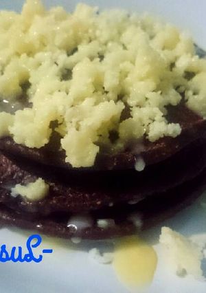 Foto resep Pancake Cokelat (mudah dan cepat)
