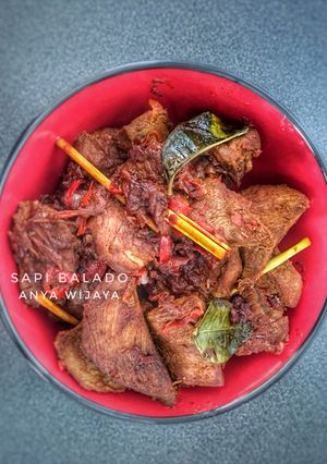Foto resep Balado Daging Sapi