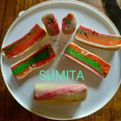 A picture of Colourful mind blowing sweets.