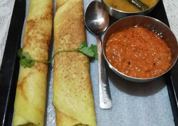 Rava masala dosa