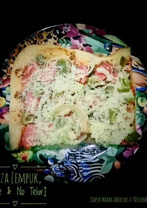 Foto resep Pizza <Empuk, Simple & No Telur>