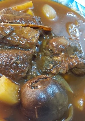صورة لوصفة هبيط اللحم الأحمر العراقي