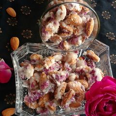 A picture of Rose Petal Almonds.