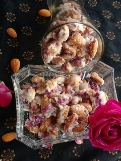 A picture of Rose Petal Almonds.