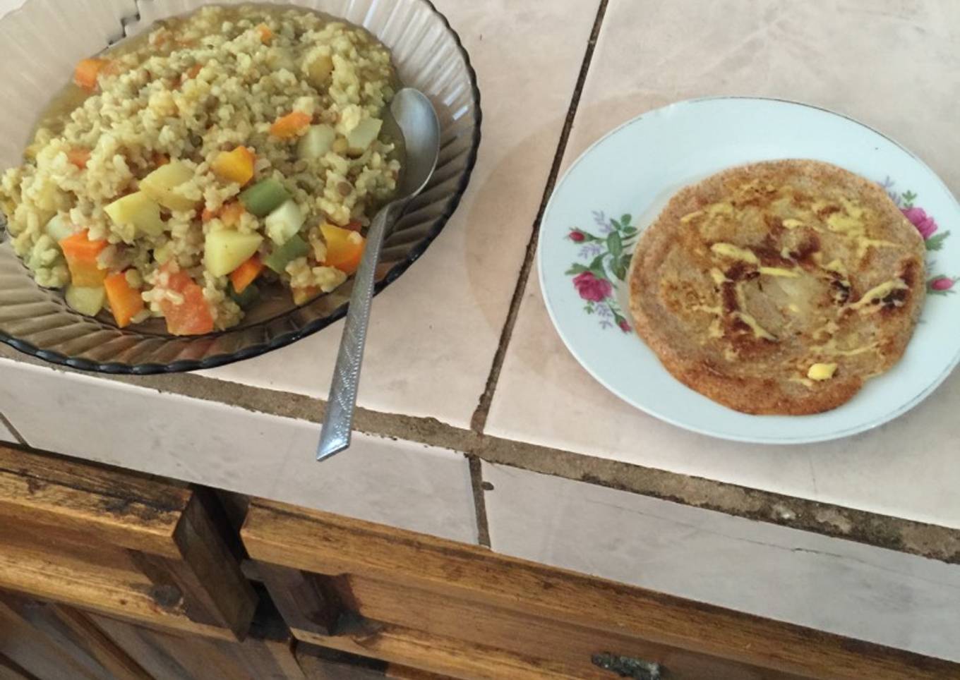 Kitri integral con tortilla integral
