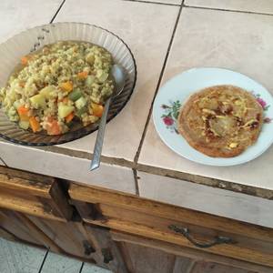 Kitri integral con tortilla integral