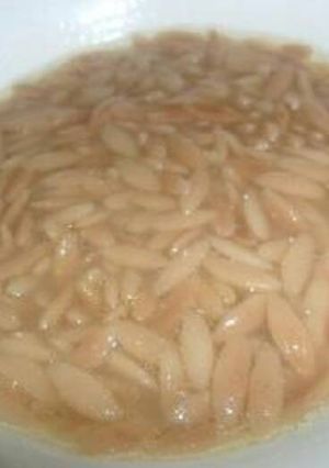 صورة لوصفة شوربة لسان عصفور