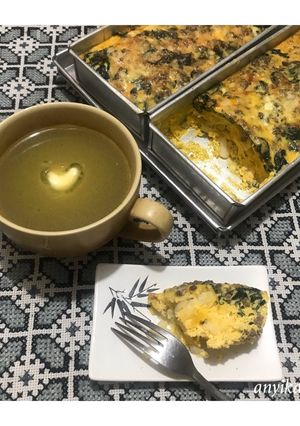 Foto resep Casserole Daging Bayam (Frozen)