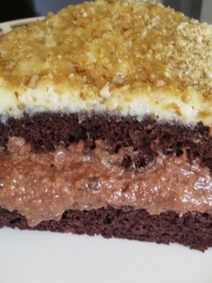 Dióstorta recept fotója