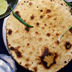 A picture of Besan ki roti.