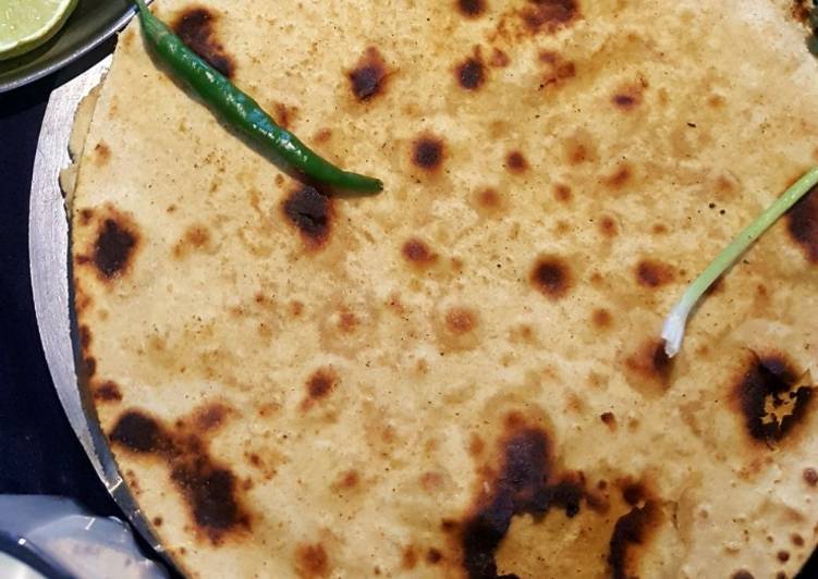 Simple Way to Prepare Super Quick Homemade Besan ki roti
