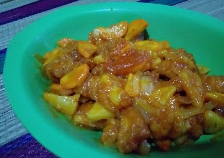 Resep Cumi asam-asam manis 😄 Lezat