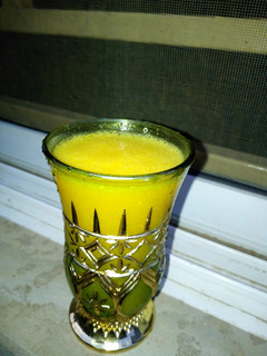 A picture of Mango smoothie.