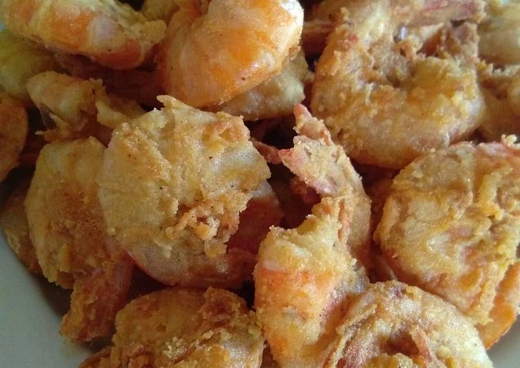 Resep Udang goreng tepung yang Enak Banget
