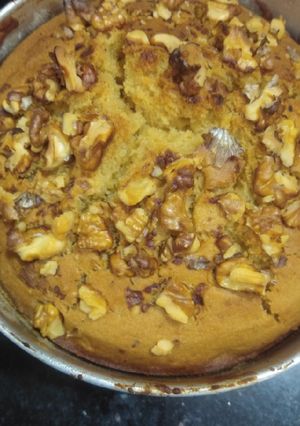 A picture of Wholewheat Walnut Cake.