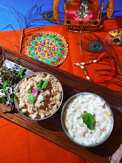 पंचामृत और पंजीरी (Panchamrut aur panjiri recipe in Hindi) रेसिपी मुख्य फोटो