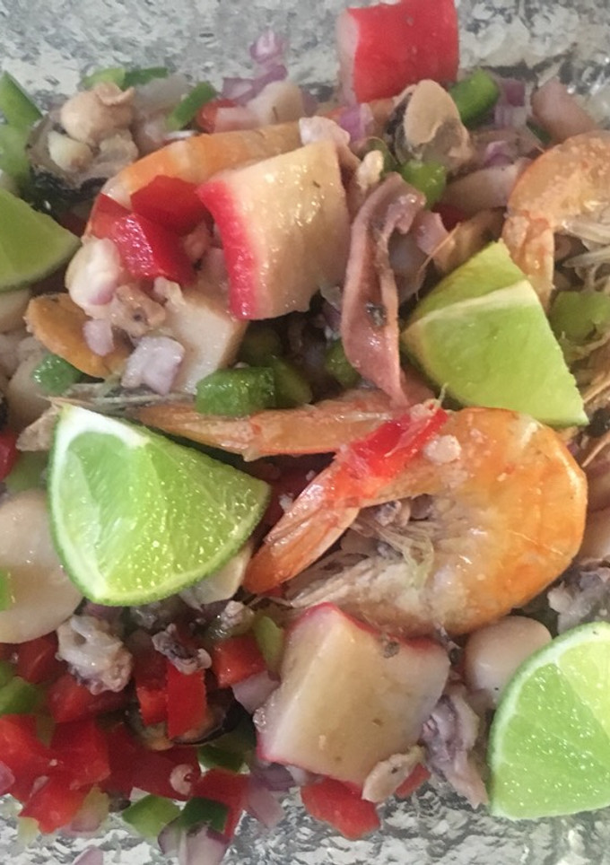 Una foto de Salpicón de mariscos
