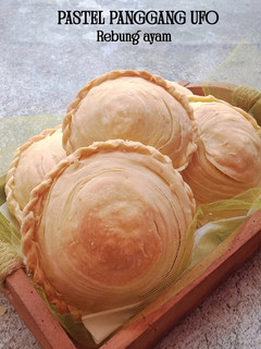 Foto resep Pastel Panggang ufo isi rebung ayam
