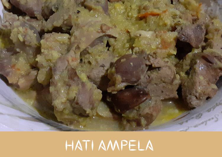 Bagaimana mengolah Hati Ampela Bumbu Kuning Anti Gagal