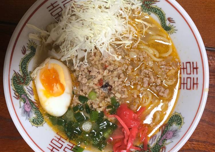 Recipe of Award-winning Miso Ramen