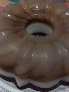 Foto resep Puding Regal Black & White