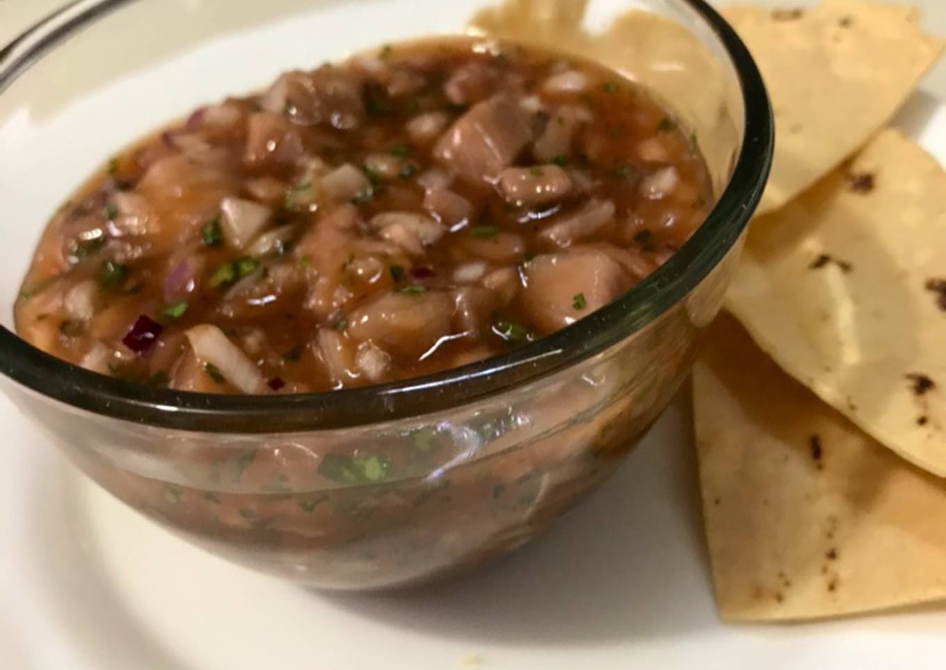 Ceviche de pescado