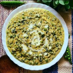 Methi Matar Malai A picture of Methi Matar Malai.