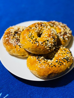 Una foto de Bagels integrales 🥯