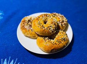 Una foto de Bagels integrales 🥯
