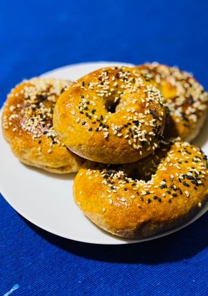Una foto de Bagels integrales 🥯