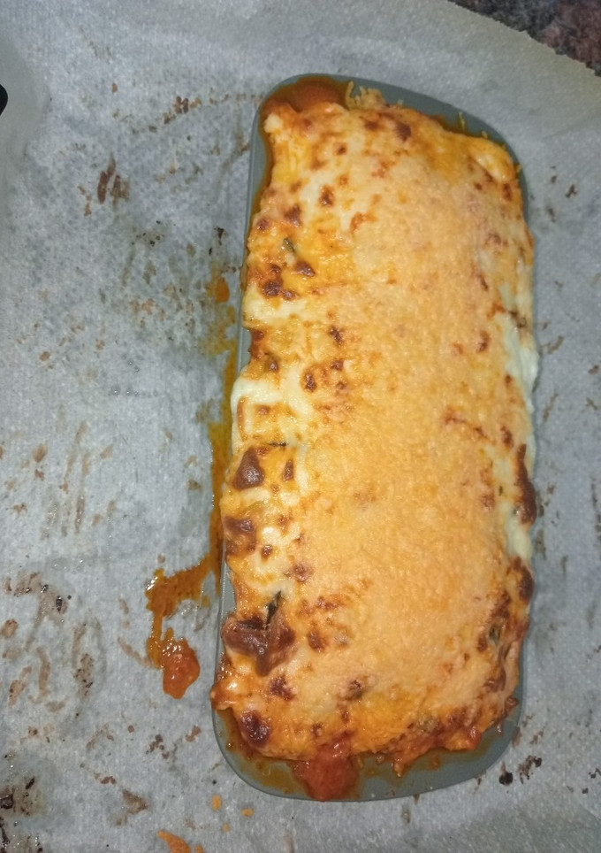 Una foto de Moussaka o lasaña de berenjena