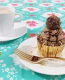 Cupcake Ferrero rocher