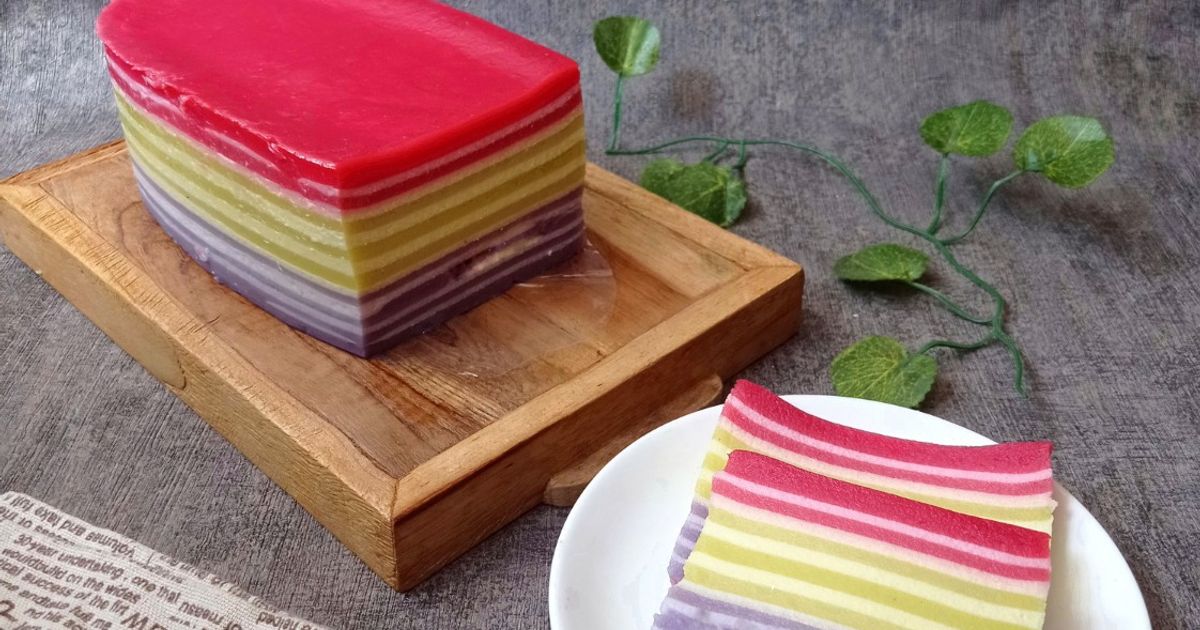 Kue Lapis Tepung Beras