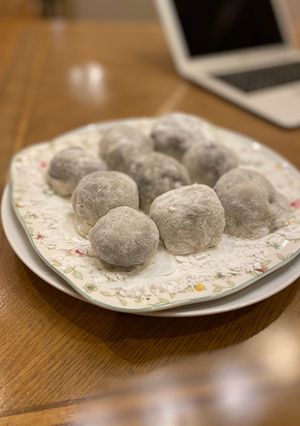 Foto resep Mochi Kacang Merah (Daifuku)