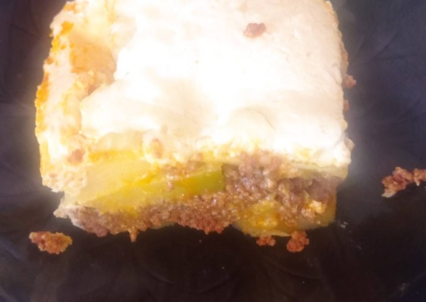 Pastel de papa al horno