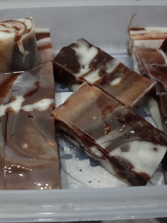 Foto resep Puding Marmer