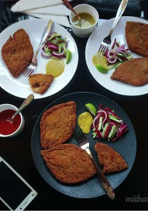 চিকেন কাটলেট (chicken cutlet recipe in Bengali) রেসিপির প্রধান ছবি