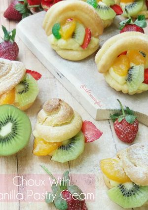 Foto resep Choux With Vanilla Pastry Cream