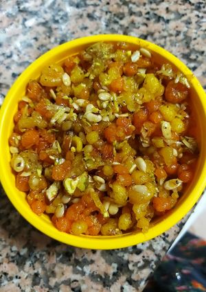 ગળી બુંદી (Sweet Boondi Recipe In Gujarati) રેસીપી મુખ્ય ફોટો