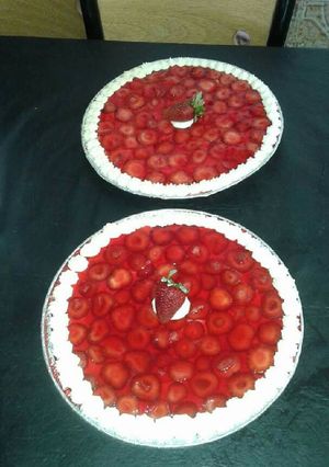 Una foto de Tarta de frutilla