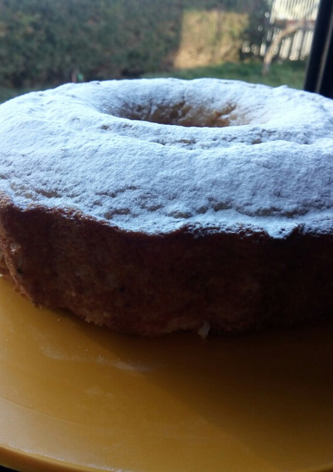 Una foto de Budín de vainilla 🍰💪💕