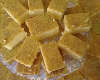 Easy Fast Cooking Basbusa Cake oman Delicious Nutritious